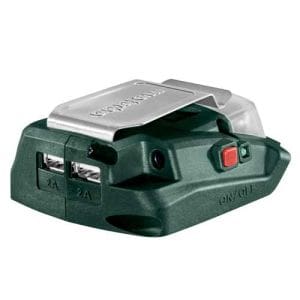 Chargeur USB avec lampe led METABO sans fil PA 14.4-18 LED-USB - 600288000