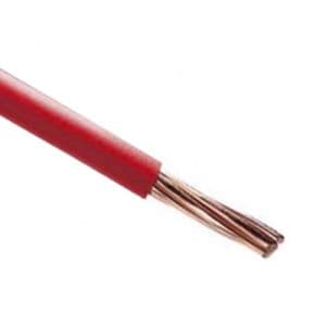 Fil électrique rigide H07VR 10mm² rouge