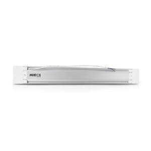 MIIDEX Réglette LED Slim Home 18W 1440lm 3000K blanc 60cm - vue de dos