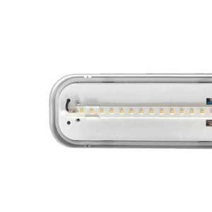 Réglette LED étanche MIIDEX 36W 120cm grise VOLGA - 75865