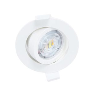 MIIDEX Spot LED encastrable CARAT orientable 230V 7W CCT 85mm