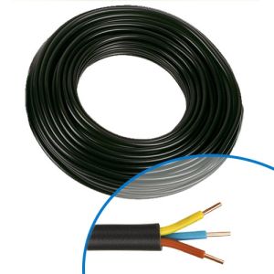 Câble électrique RO2V 3G1.5² - Couronne de 100m