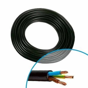 NEXANS Câble électrique RO2V 3G6² - Couronne de 50m