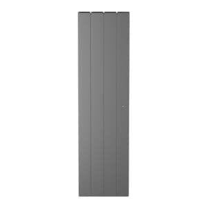 Radiateur NOIROT Fontea à inertie fonte vertical Gris 1500W  - DCN3495SEHS