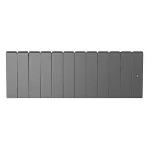 Radiateur NOIROT Fontea à inertie fonte bas Gris 1000W  - DCN3503SEHS