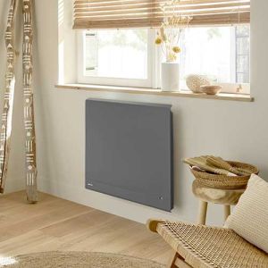 NOIROT Caldera Radiateur pierre de lave gris 1500W - photo ambiance