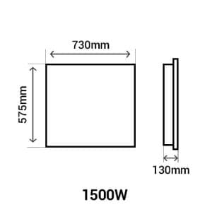 noidcs1065fdfs-noirot-radiaflo-radiateur-inertie-fluide-1500w-schéma avec dimensions