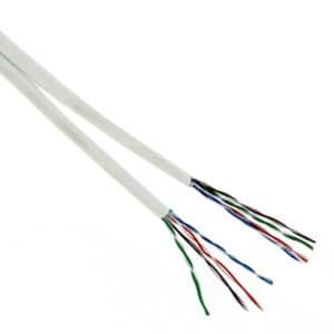 Câble OMERIN RJ45 informatique Catégorie 6 F/UTP 2X4P 350Mhz