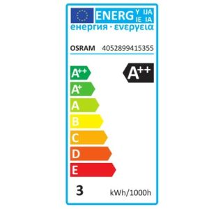 OSRAM Lot de 2 Ampoules LED filament E14 230V 250lm 2,8W flamme