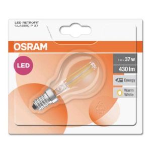 OSRAM Ampoule LED filament sphérique E14 230V 4W 470lm