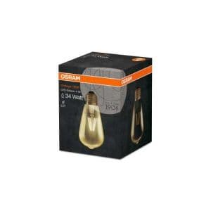 OSRAM Ampoule LED filament Edison or édition 1906 E27 230V 4W 380m