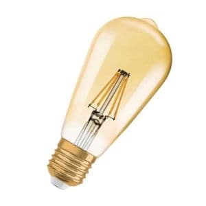 OSRAM Ampoule LED filament Edison or édition 1906 E27 230V 4W 380m