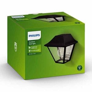 Applique extérieure PHILIPS MyGarden Alpenglow E27 60W noir - 1649430PN