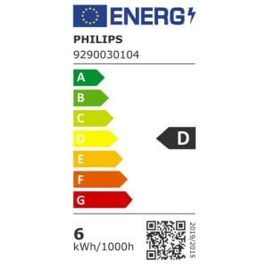 Etiquette énergétique EPREL de l'ampoule PHILIPS Master  E27 dimmable  LEDbulb standard - 324756