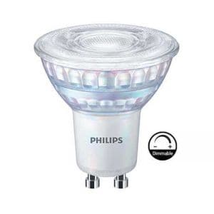 PHILIPS Master Ampoule LED dimmable GU10 36° 230V 6,2W(=80W) 575lm 3000K LEDspot - 705251