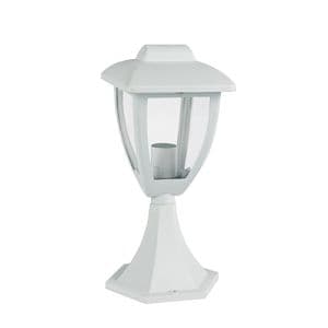 Borne d'éclairage extérieure LED 230V E27 60W max 34cm blanc