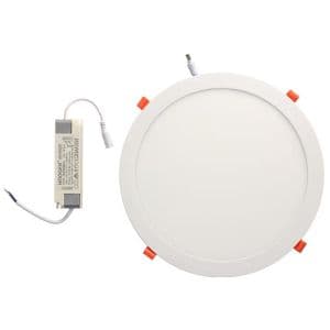 Downlight LED extra plat blanc