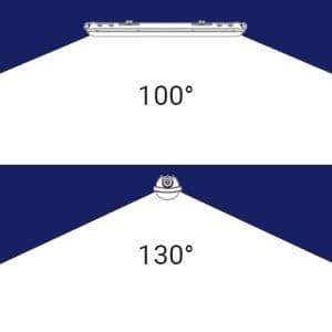 Réglette LED intégrée étanche 230V 36W 4000lm 120cm - Schéma