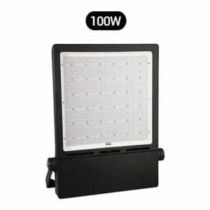 Projecteur LED extérieur 230V 100W 10000lm 4000°K IP65 noir