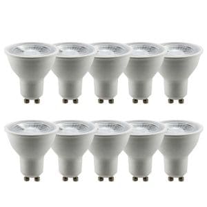 Lot de 10 spots LED GU10 38° 230V(=35W) 380lm 4000K