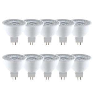 Lot de 10 spots LED GU5.3 38° 230V(=35W) 380lm 2700K