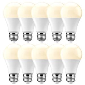 Lot de 10 Ampoules LED E27 230V 8,5W(=75W)