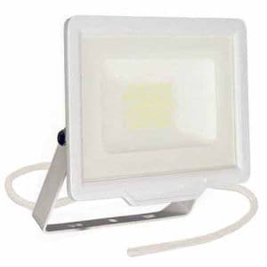 Projecteur extérieur LED extra plat précâblé 230V 20W 1700lm 4000K blanc