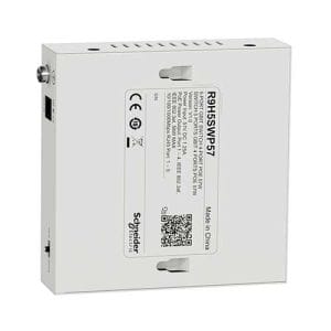 Switch Ethernet 5 ports, 4 ports 1 Gb POE 30W SCHNEIDER Resi9 - photo de dessous