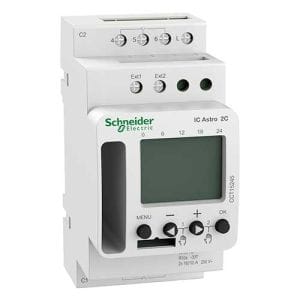 SCHNEIDER Acti9 IC ASTRO Smart interrupteur crépusculaire programmable astronomique 2 canaux