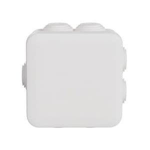 Boîte de dérivation étanche IP55 80x80x45 coloris blanc Schneider Mureva Box - vue face