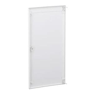 Porte opaque blanche pour tableau électrique 6 rangées 24 modules SCHNEIDER PrismaSeT XS - vue de dos