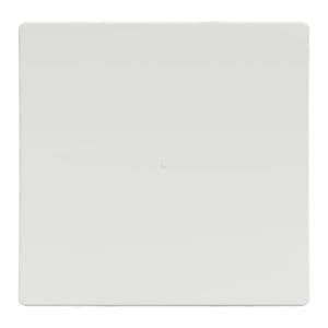 Bouton poussoir Schneider Wiser Unica 10A Zigbee blanc - vue de face