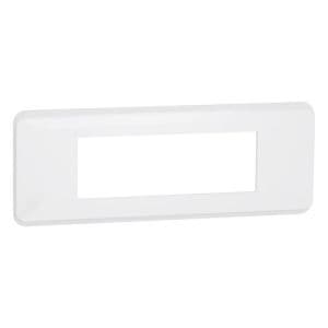 Schneider Plaque de finition 6 modules blanc - photo principale