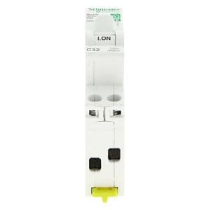 SCHNEIDER Resi9 XE Disjoncteur electrique courbe C 32A Ph+N  - R9EFC632 - 3kA 230V