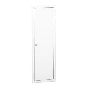 Porte SCHNEIDER Resi9 pour bac d'encastrement 5 rangées 13 modules - coloris blanc