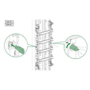 Comment installer les vis de maintien pour coffret électrique Schneider Resi9