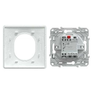 Bouton SCHNEIDER  poussoir VMC Ovalis complet blanc 