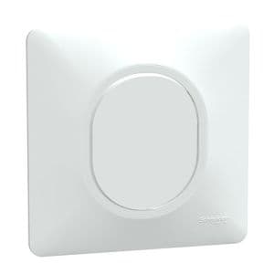 Obturateur SCHNEIDER Ovalis complet blanc