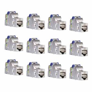 Lot de 12 Connecteurs S-One DPM RJ45 SCHNEIDER femelle Grade 3TV Cat6A - VDIB1771XB12