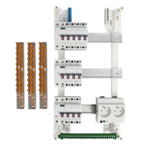 Tableau électrique pré-équipé SIEMENS 3 rangées 13 modules