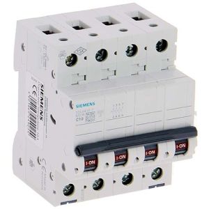 SIEMENS Disjoncteur Tétrapolaire 10A