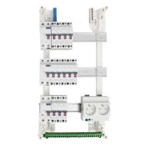 Coffret de répartition prééquipé SIEMENS 3 rangées 13 modules