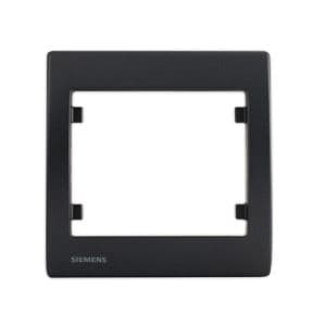 SIEMENS Delta Iris Plaque simple anthracite