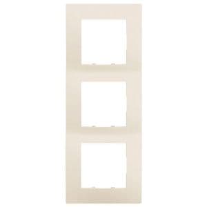 SIEMENS Delta Viva Plaque triple - Beige