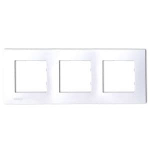 SIEMENS Delta Viva Plaque triple - Blanc