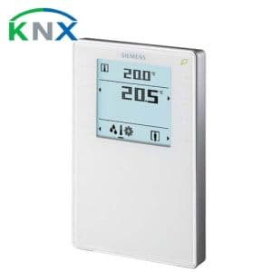 SIEMENS KNX Appareil d'ambiance avec écran LCD et sonde QMX3.P74