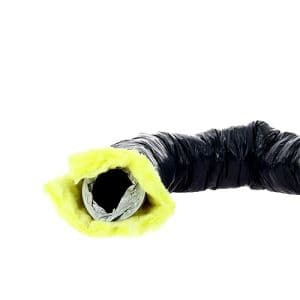 Gaine VMC isolée souple en PVC marque Strulik