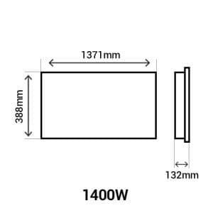 the495851-thermor-bilbao-3-radiateur-connecte-inertie-bas-blanc-1400w-schéma avec dimensions