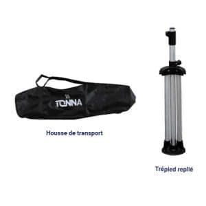 TONNA Trépied réglable pour camping