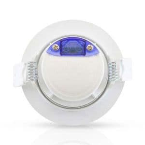 VISION-EL Spot LED encastrable et orientable 230V 7W 550lm 3000°K blanc - Dos